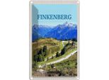 Vianmo Insegna Di Latta 30X20 Cm Finkenberg Aussicht Auf WäLder Gebirge
