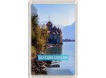 Vianmo Insegna Di Latta 18X12 Cm Genfersee Schweiz Schloss Chillon