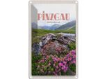 Vianmo Insegna Di Latta 18X12 Cm Pinzgau ÖSterreich Blumen Berge