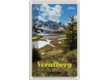 Vianmo Insegna Di Latta 18X12 Cm Vorarlberg ÖSterreich Wald