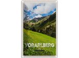 Vianmo Insegna Di Latta 18X12 Cm Vorarlberg ÖSterreich WäLder