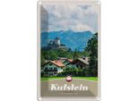 Vianmo Insegna Di Latta 30X20 Cm Kufstein ÖSterreich WäLder Berge Natur