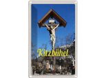 Vianmo Insegna Di Latta 30X20 Cm KitzbüHel ÖSterreich Jesus Skulptur
