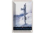 Vianmo Insegna Di Latta 30X20 Cm Jungfraujoch Schweiz Winterzeit Natur