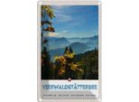 Vianmo Insegna Di Latta 30X20 Cm VierwaldstäTtersee Wanderung Natur