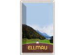 Vianmo Insegna Di Latta 18X12 Cm Ellmau ÖSterreich Natur WäLder