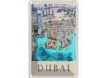Vianmo Insegna Di Latta 30X20 Cm Aussicht Auf Dubai Hochhaus Meer