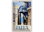 Vianmo Insegna Di Latta 30X20 Cm Jaffa Jerusalem Israel Stadt Meer