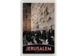 Vianmo Insegna Di Latta 18X12 Cm Jerusalem Israel Gebet Beten