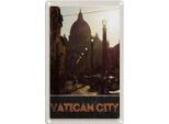 Vianmo Insegna Di Latta 30X20 Cm Vatikan City Kirche Architektur