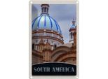Vianmo Insegna Di Latta 30X20 Cm SüD Amerika Architektur GebäUde
