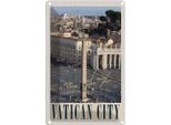 Vianmo Insegna Di Latta 30X20 Cm Vatikan Stadt Platz Kirche
