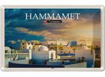 Vianmo Insegna Di Latta 20X30 Cm Hammamet Tunesien Sonne