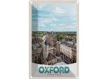 Vianmo Insegna Di Latta 30X20 Cm Oxford England Europa Innenstadt