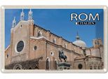 Vianmo Insegna Di Latta 20X30 Cm Rom Basilika Santi Giovanni E Paolo