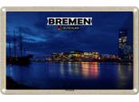 Vianmo Insegna Di Latta 20X30 Cm Bremen Deutschland Weserstadion