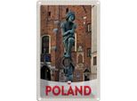 Vianmo Insegna Di Latta 30X20 Cm Polen Europa Skulptur Altstadt