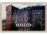 Vianmo Insegna Di Latta 20X30 Cm Leipzig Lindenau Architektur