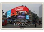 Vianmo Insegna Di Latta 20X30 Cm London Piccadilly Circus Uk England
