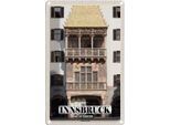 Vianmo Insegna Di Latta 30X20 Cm Innsbruck ÖSterreich Goldenes Dachl