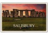 Vianmo Insegna Di Latta 20X30 Cm Salisbury Stonchenge England Uk