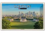 Vianmo Insegna Di Latta 12X18 Cm Greenwich Park England London