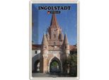 Vianmo Insegna Di Latta 30X20 Cm Ingolstadt Kreuztor Architektur