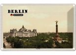 Vianmo Insegna Di Latta 12X18 Cm Berlin SiegessäUle