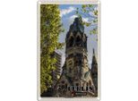 Vianmo Insegna Di Latta 30X20 Cm Berlin GedäChtniskirche Deutschland