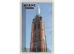 Vianmo Insegna Di Latta 30X20 Cm Herne Bonifatius-Kirche Architektur