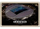 Vianmo Insegna Di Latta 20X30 Cm Leipzig Blick Zentralstadion
