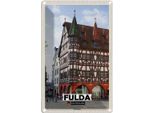 Vianmo Insegna Di Latta 30X20 Cm Fulda Altes Rathaus Architektur