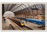 Vianmo Insegna Di Latta 20X30 Cm London Uk King`S Cross Station