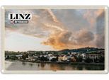 Vianmo Insegna Di Latta 20X30 Cm Linz ÖSterreich Urfahr Fluss