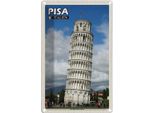 Vianmo Insegna Di Latta 18X12 Cm Pisa Schiefer Turm Italien