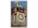 Vianmo Insegna Di Latta 18X12 Cm Pforzheim Bezirksamtsturm Glocke