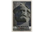 Vianmo Insegna Di Latta 18X12 Cm Chemnitz Karl-Marx-Monument