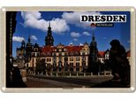 Vianmo Insegna Di Latta 20X30 Cm Dresden Residenzhaus Skulptur
