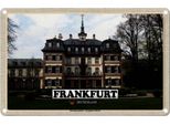 Vianmo Insegna Di Latta 20X30 Cm Frankfurt HöChst Bolongaropalast