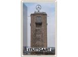 Vianmo Insegna Di Latta 30X20 Cm Stuttgart Bahnhofsturm Architektur