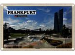 Vianmo Insegna Di Latta 12X18 Cm Frankfurt Hafenpark Skatepark
