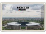 Vianmo Insegna Di Latta 12X18 Cm Berlin Olympiastadion