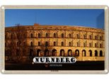 Vianmo Insegna Di Latta 20X30 Cm NüRnberg Kongresshalle Baustill