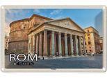 Vianmo Insegna Di Latta 12X18 Cm Rom Italien Pantheon Baukunst