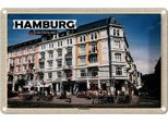 Vianmo Insegna Di Latta 12X18 Cm Hamburg Sternschanze Altstadt