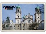 Vianmo Insegna Di Latta 20X30 Cm Passau Domplatz Architektur