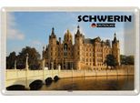 Vianmo Insegna Di Latta 20X30 Cm Schwerin Schloss Architektur