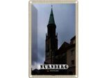 Vianmo Insegna Di Latta 18X12 Cm NüRnberg St. Peter Kirche