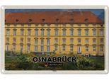 Vianmo Insegna Di Latta 12X18 Cm OsnabrüCk Schloss Mittelalter