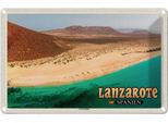 Vianmo Insegna Di Latta 12X18 Cm Lanzarote Spanien La Graciosa Insel